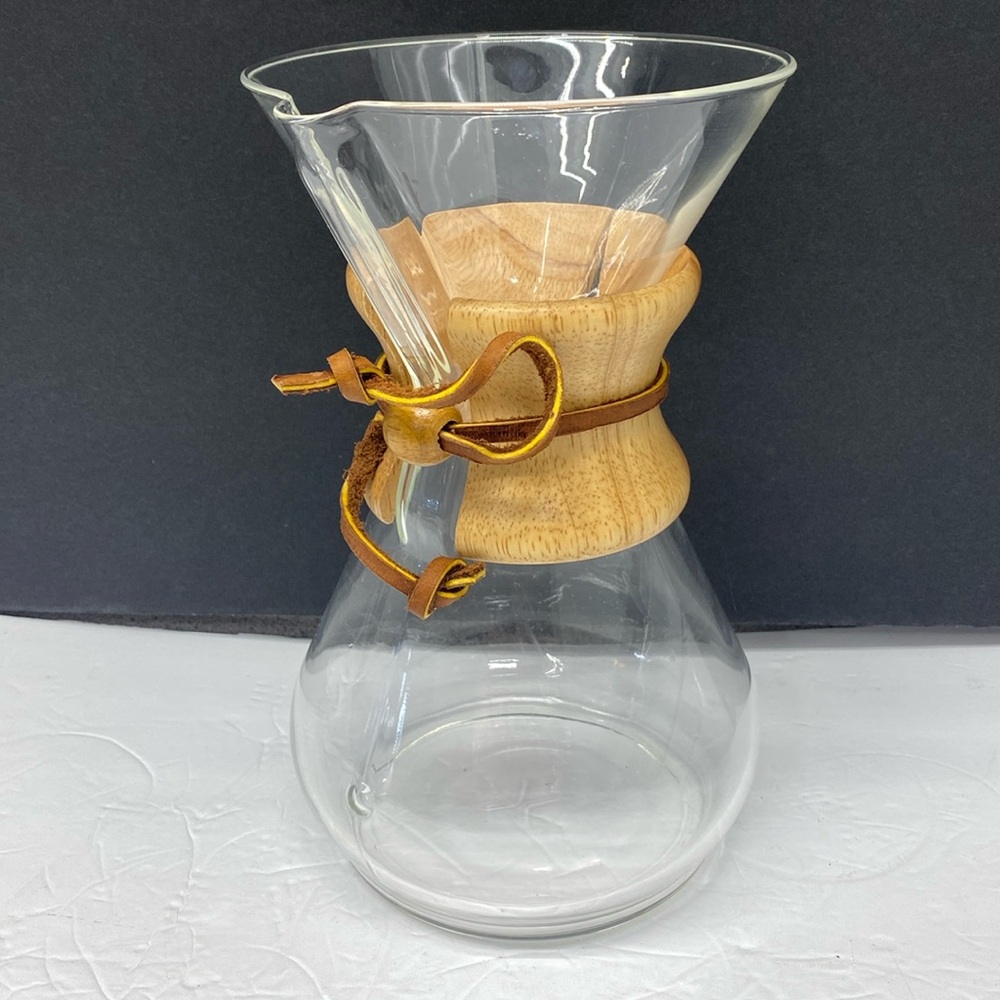 Chemex Eight Cup Handblown Glass Coffee Maker